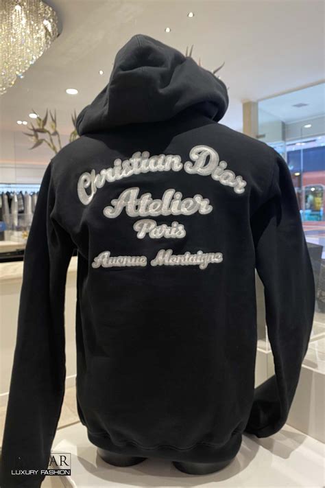 chritian dior atelier sweater|christian dior couture hoodie.